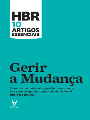 cover image of Gerir a Mudança